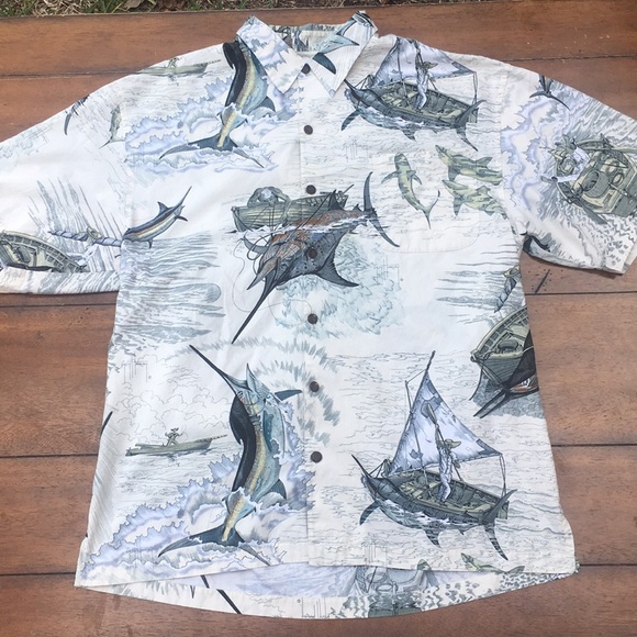 Guy harvey old man and the sea shirt Clearance